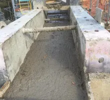 Concrete walls