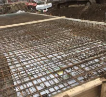 Concrete steelwork