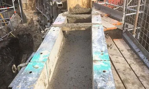 Concrete form work