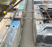Concrete foundation