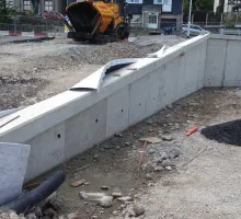 Concrete wall